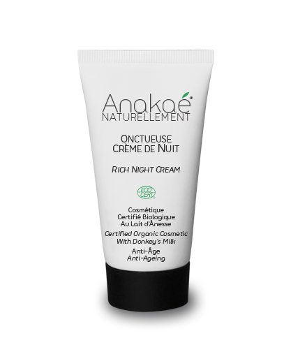 Donkey Milk rich night cream - anti-ageing  To wake up with a fresh and regenerated skin !